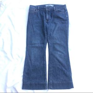 GAP flare blue jeans women’s size 14